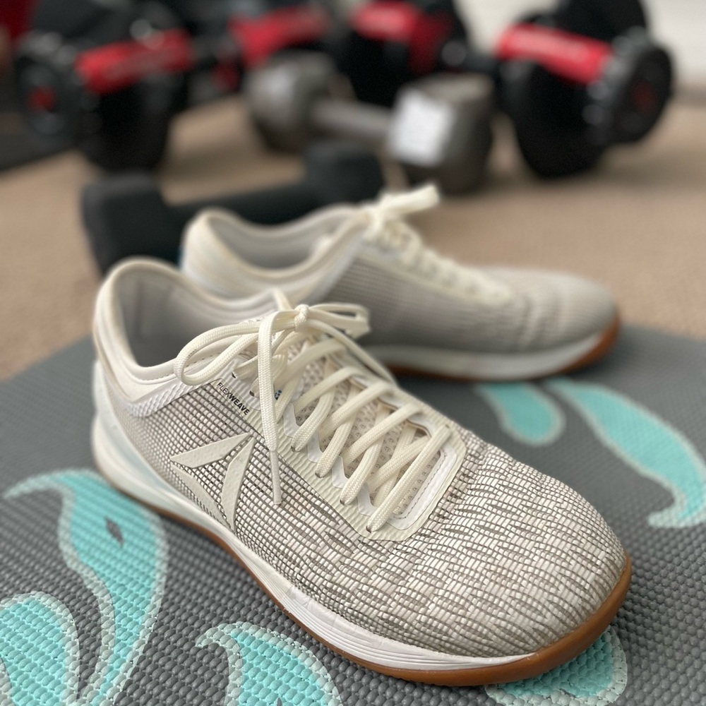 Reebok Women's CROSSFIT Nano 8.0 Flexweave Cross Trainer in white SOLD OUT